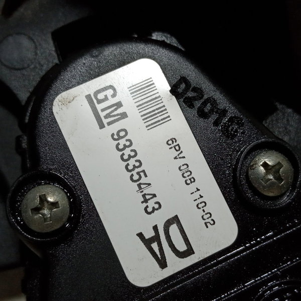 Pedal Acelerador Eletronico Gm Meriva 2009