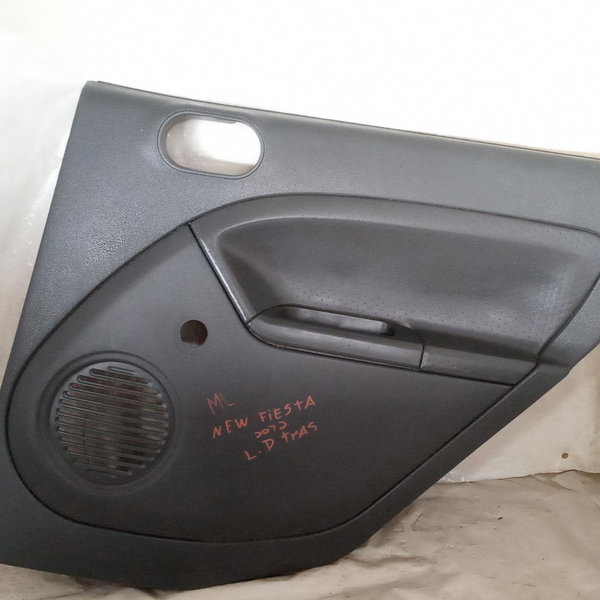 Forro Porta Ford New Fiesta 2012 Traseiro L. Direito