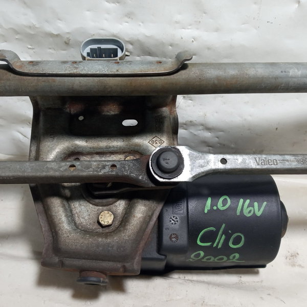 Motor Limpador Parabrisa Com Galhada Renault Clio 1.0 2002