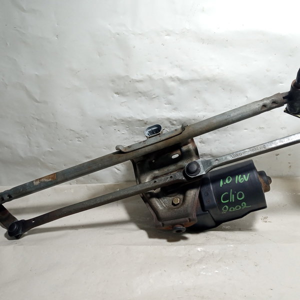 Motor Limpador Parabrisa Com Galhada Renault Clio 1.0 2002