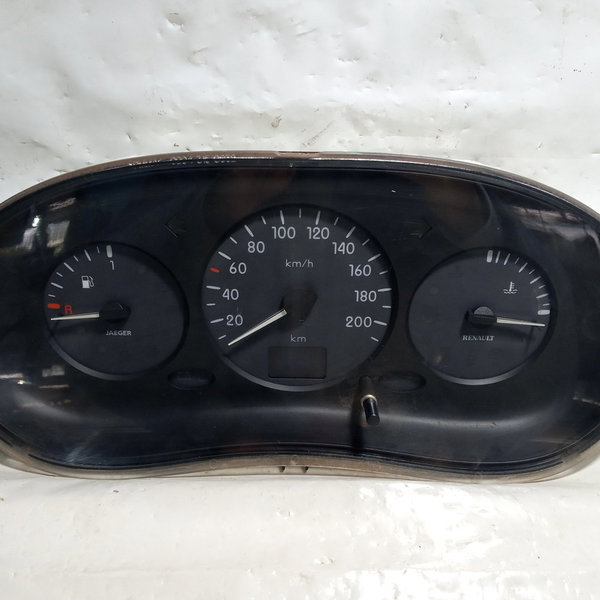 Painel De Instrumentos Renault Clio 2002  Cinza