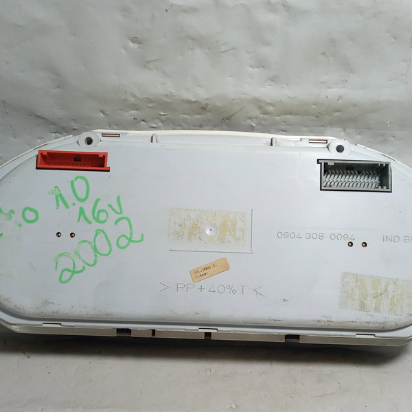 Painel De Instrumentos Renault Clio 2002  Cinza