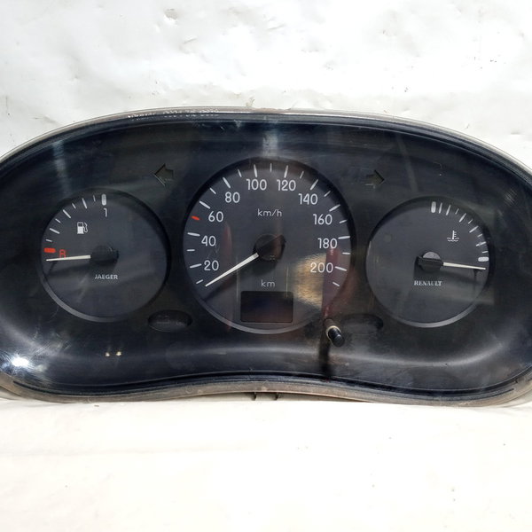 Painel De Instrumentos Renault Clio 2002  Cinza