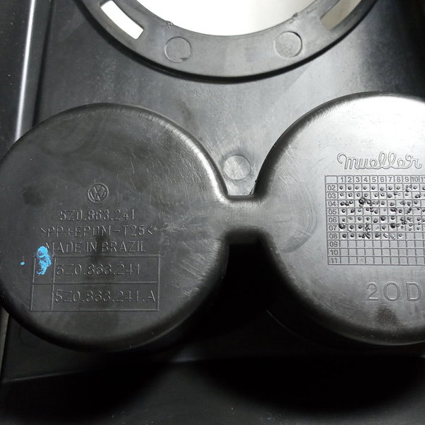 Console Central Vw Fox Trend 2008