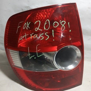 Lanterna Traseira Lado Esquerdo Vw Fox 2008 Esquerdo Vermelho