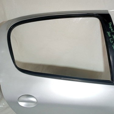 Porta Peugeot 207 2011 Traseira Direita Traseira Direito Prateado
