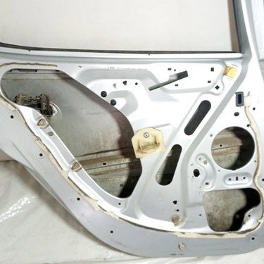 Porta Peugeot 207 2011 Traseiro Esquerdo  Traseira Direito Prateado