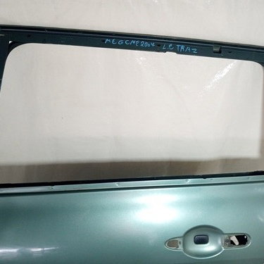 Porta Renault Megane 2007 Grand Tour Traseiro Esquerdo   Traseira Esquerdo Verde-escuro