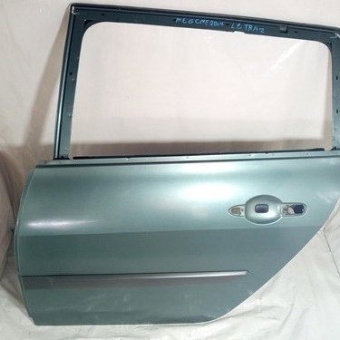 Porta Renault Megane 2007 Grand Tour Traseiro Esquerdo   Traseira Esquerdo Verde-escuro