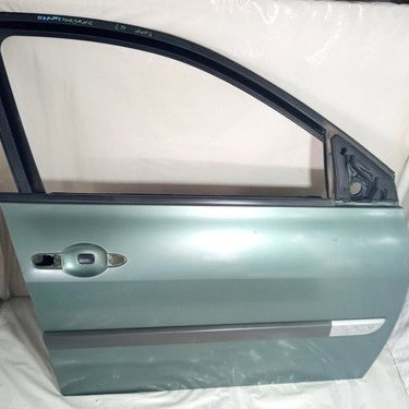 Porta Renault Megane / Grand Tour 2007 Dianteiro Direito Dianteira Direita Verde-claro