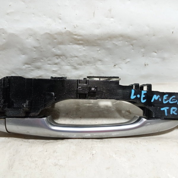 Maçaneta Externa Renault Megane 2007 Traseira L.esquerda Prateado