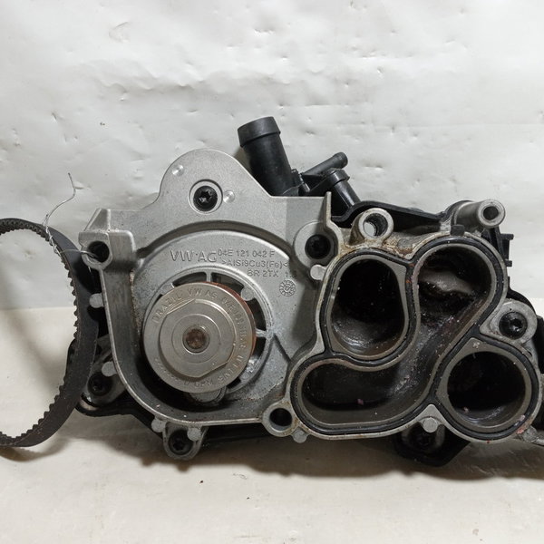 Bomba Da Agua Com Válvula Vw Voyage 1.0 2017 3 Cilindros