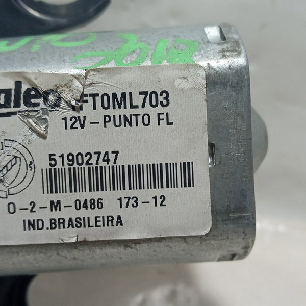 Motor Limpador Parabrisa Traseiro Fiat Punto 2012