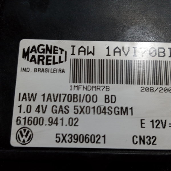 Modulo Injeção Vw Gol G3 1.0 2001 Iaw1avi70bi
