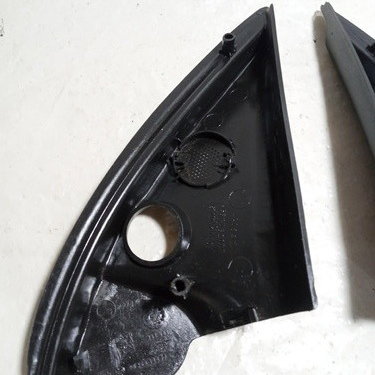 Acabamento Interno Retrovisor Manual Peugeot 206 2001 Par