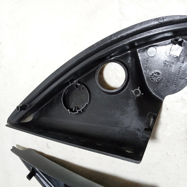 Acabamento Interno Retrovisor Manual Peugeot 206 2001 Par