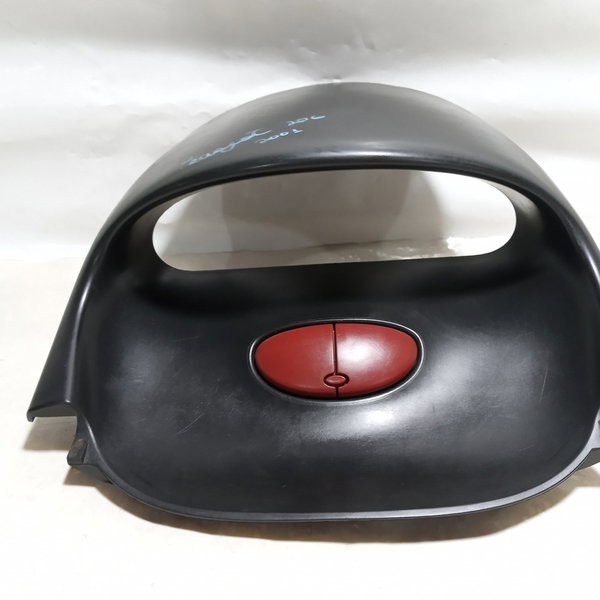 Moldura Acabamento Botão Alerta Peugeot 206 2001 Preto