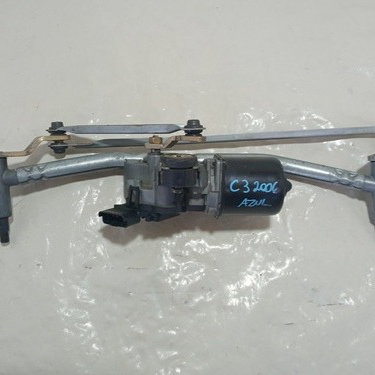 Motor Limpador Parabrisa Com Galhada Citroen C3 2007 1.4