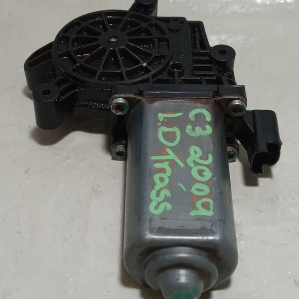 Motor Vidro Eletrico Traseiro Direito Citroen C3 2009