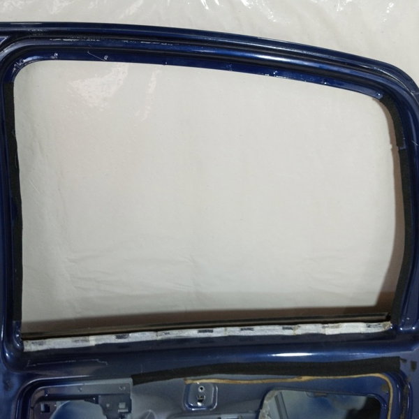 Porta Citroen C3 2007 1.4 8v  Direito Traseiro Traseira Direito Azul-escuro