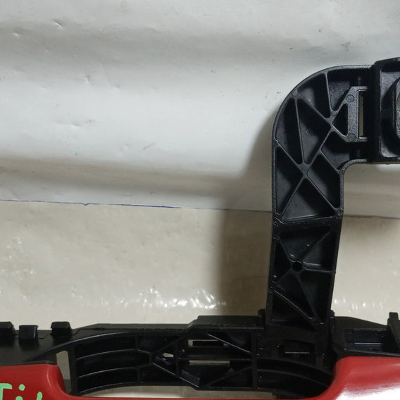 Maçaneta Externa L. Direita Dianteira Fiat Stilo 2008 Vermelho