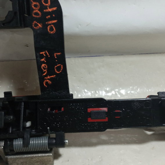 Maçaneta Externa L. Direita Dianteira Fiat Stilo 2008 Vermelho