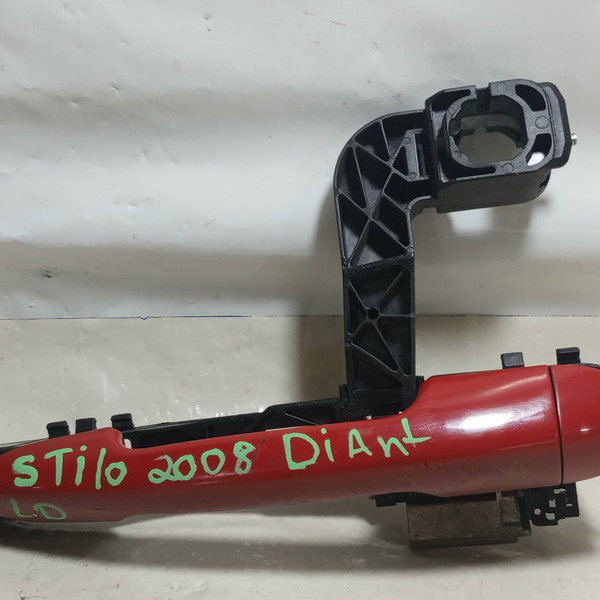 Maçaneta Externa L. Direita Dianteira Fiat Stilo 2008 Vermelho