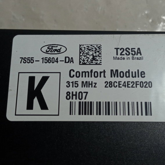 Modulo Conforto Ford Ka 2008 7s5515604da