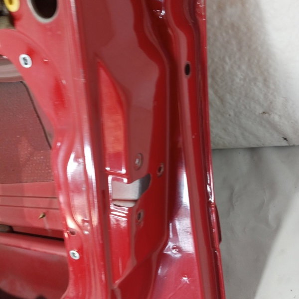 Porta Fiat Stilo 2008 Direito Dianteiro  Dianteira Direito Vermelho