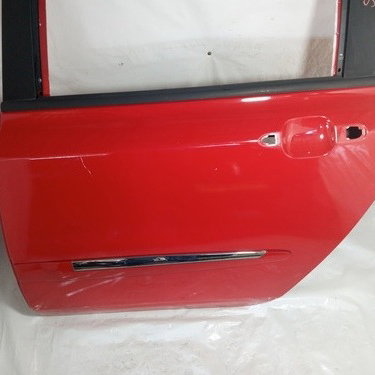 Porta Fiat Stilo 2008 1.8 8v Esquerdo Traseira Traseira Esquerdo Vermelho