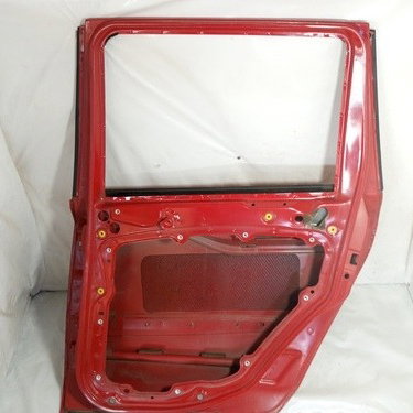 Porta Fiat Stilo 2008 Direito 1.8 Traseiro Traseira Direito Vermelho