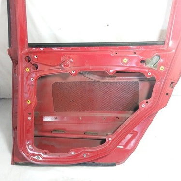 Porta Fiat Stilo 2008 Direito 1.8 Traseiro Traseira Direito Vermelho