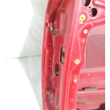 Porta Fiat Stilo 2008 Direito 1.8 Traseiro Traseira Direito Vermelho