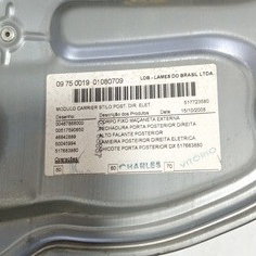Maquina Vidro Fiat Stilo Completa  2008  Traseiro Direito