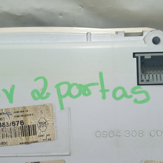 Painel Instrumento Renault Clio 2006 16v  Branco