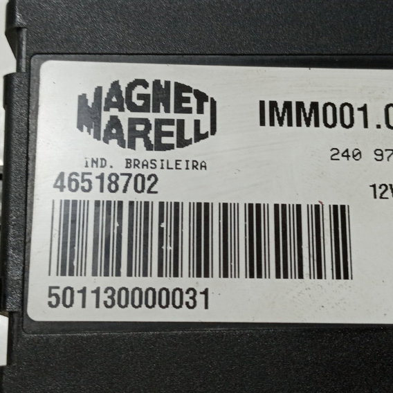 Modulo Injeção Fiat Palio 1.0 8v 1998 Iaw1g7sd1f
