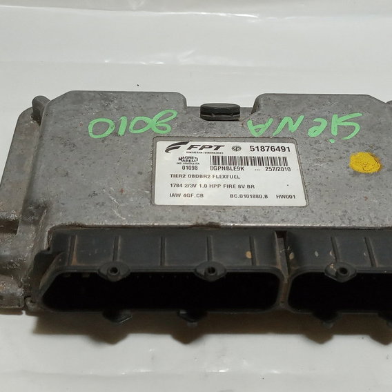 Modulo De Injeção  Fiat Siena 2010 Iaw4gfcb