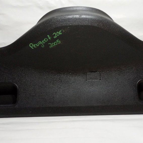 Acabamento Capo Do Porta Malas Peugeot  206 2005  Preto