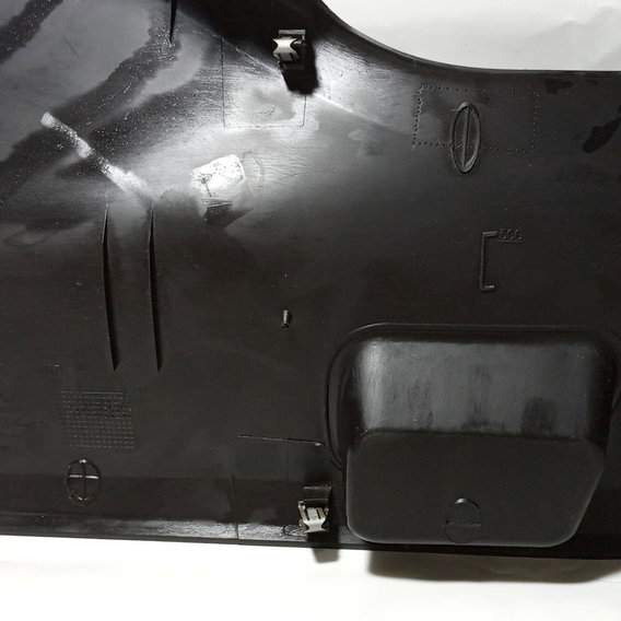 Acabamento Capo Do Porta Malas Peugeot  206 2005  Preto