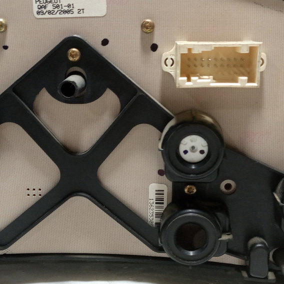 Painel De Instrumentos Peugeot 206 2005  Preto