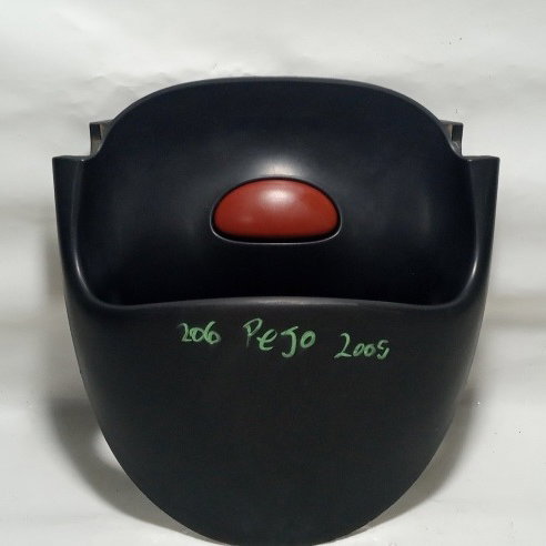 Moldura Painel Botão Alerta Peugeot 206 2005 Preto