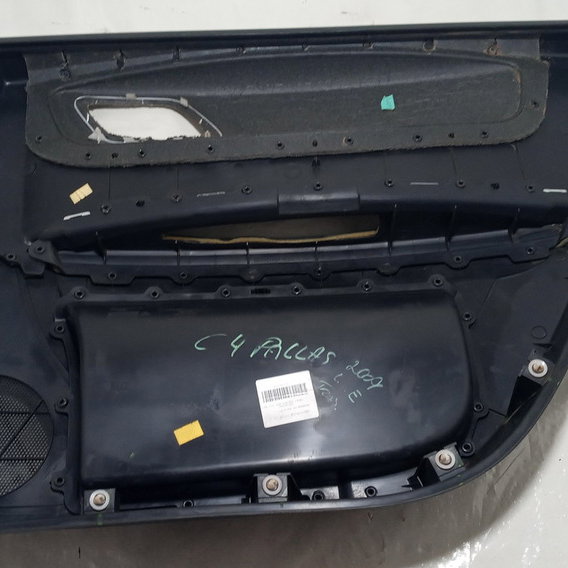Forro De Porta Traseiro Esquerdo Citroen C4 Pallas 2009