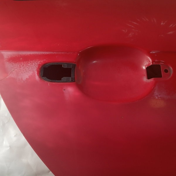 Porta Vw Gol G6 2012 Traseira Direita Traseira Direito Vermelho