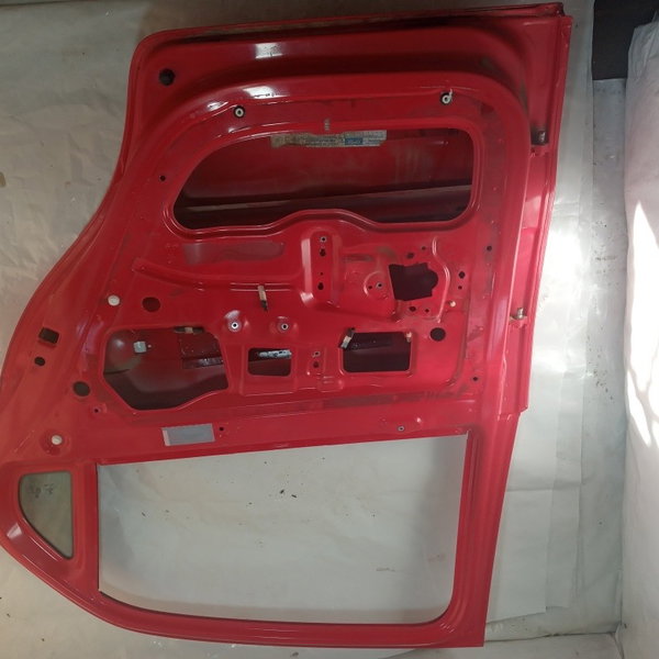 Porta Vw Gol G6 2012 Traseira Direita Traseira Direito Vermelho
