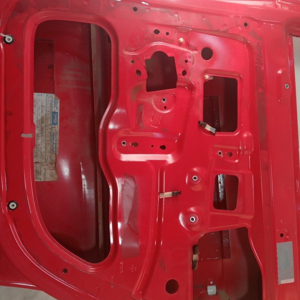 Porta Vw Gol G6 2012 Traseira Direita Traseira Direito Vermelho