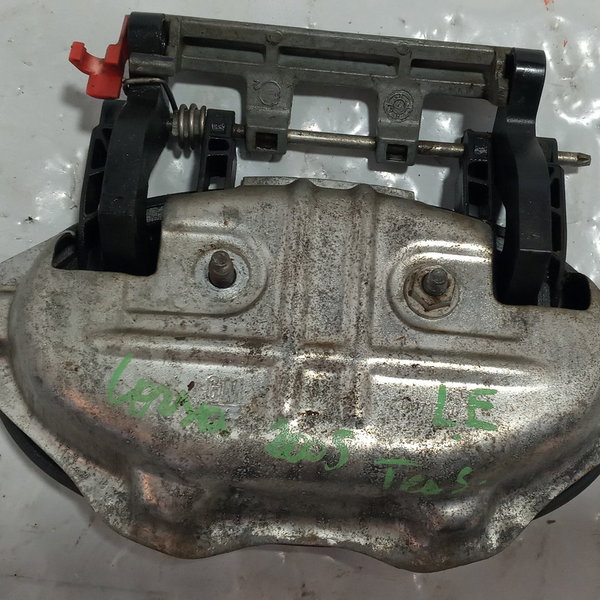 Maçaneta Externa Gm Corsa 2005 L.esquerdo Traseiro  Preto