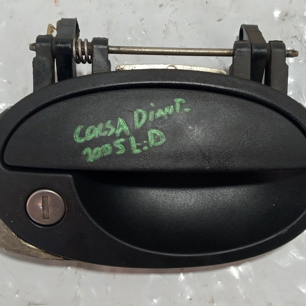 Maçaneta Externa Gm Corsa Montana 2005 L.direita Dianteira  Preto