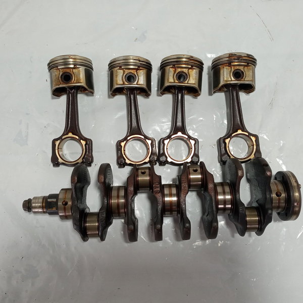 Pistão E Virabrequim Fiat Siena 2010 Fire 1.0 8v