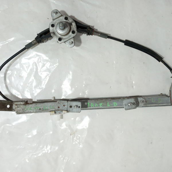 Máquina De Vidro Manual Fiat Siena 2010 Direito Traseiro