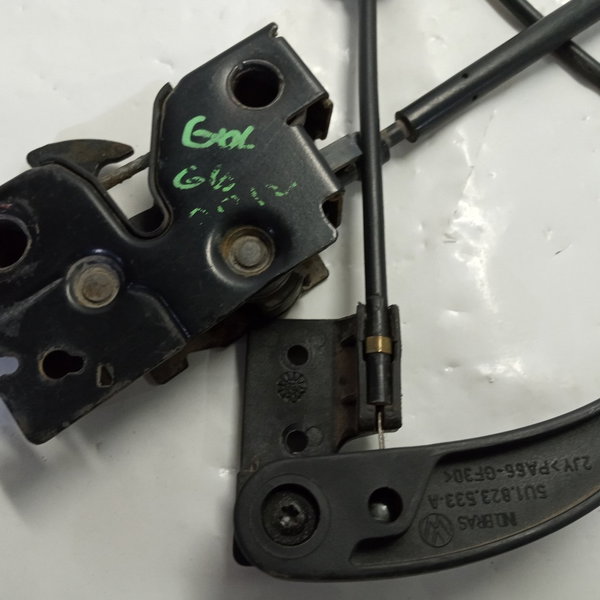 Fechadura Cabo Alavanca Capo Dianteiro Vw Gol G6